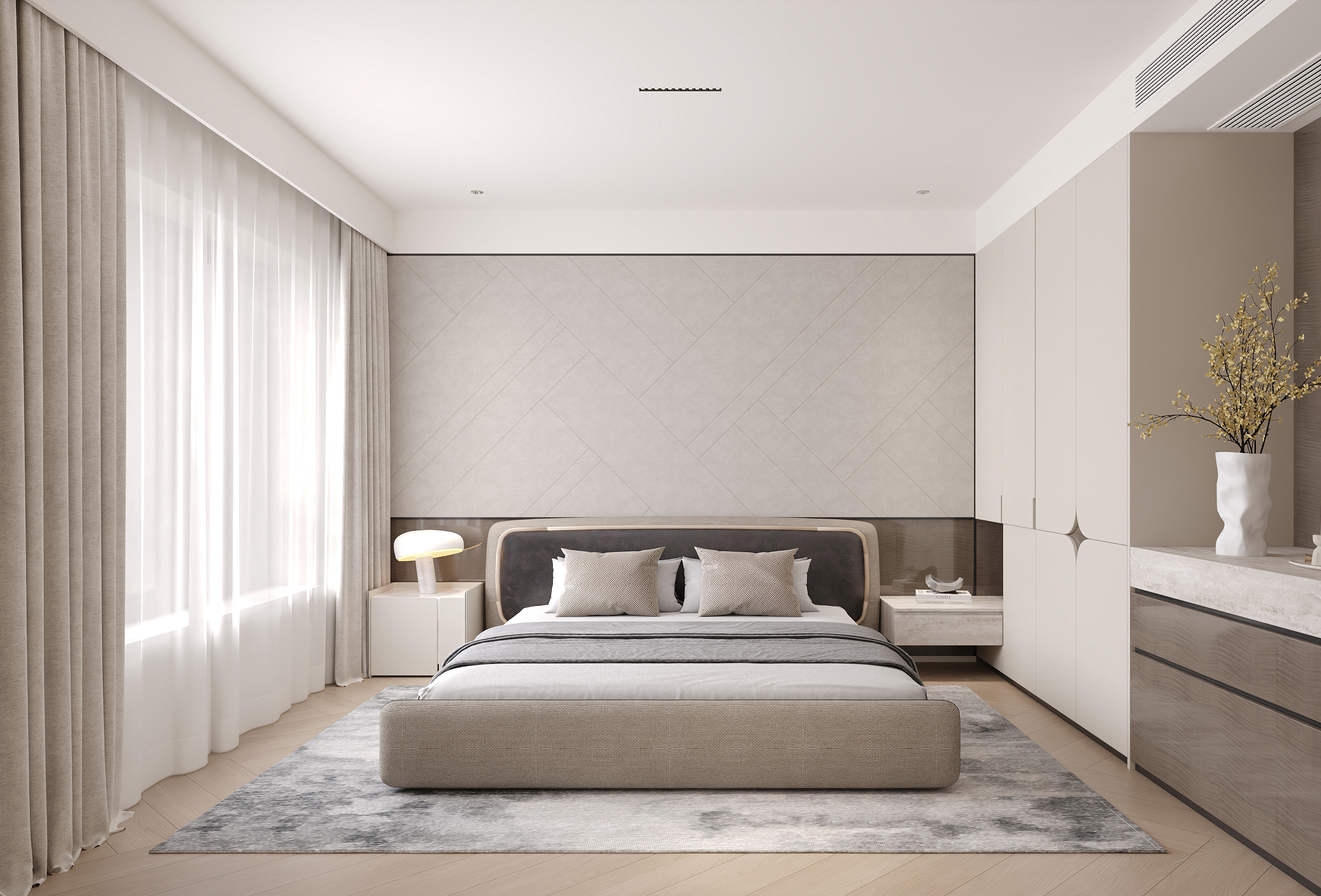 沈阳  雅颂阁145㎡  港式轻奢效果表现-16