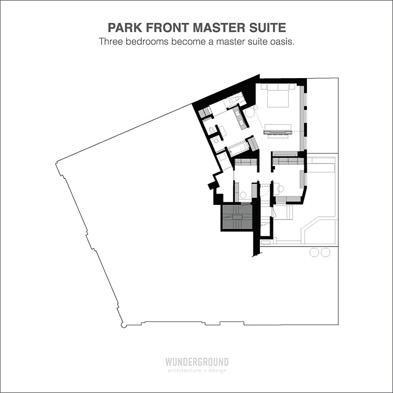 Wunderground Architecture 打造纽约 TriBeCa Triple· 豪华住宅-32