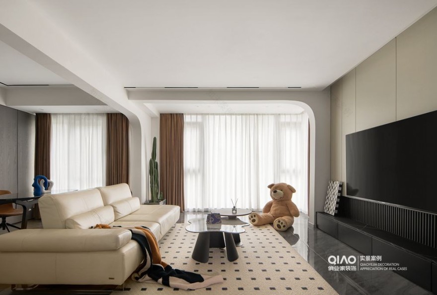 昱湖壹号现代简约风装修案例丨中国重庆丨重庆俏业家装饰-22