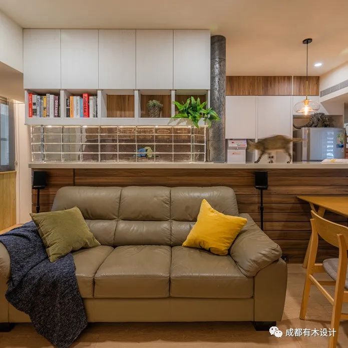 现代简约原木色清朗宅邸丨基因皓-56