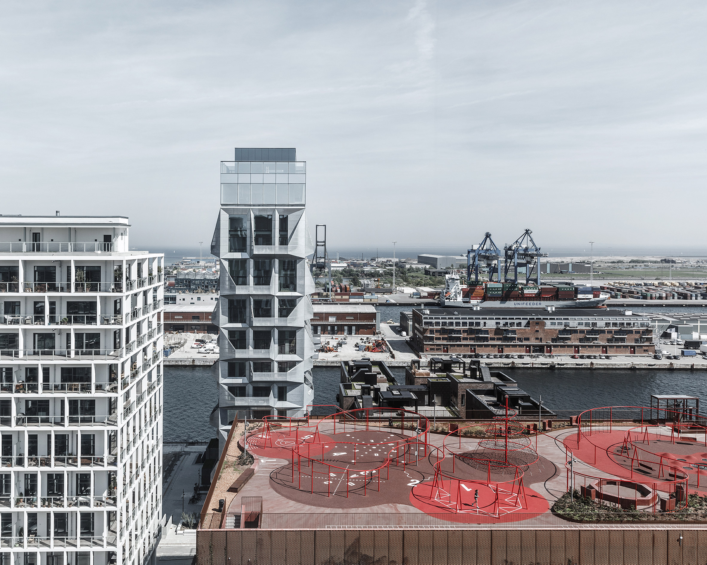 COBE transforms Copenhagen grain silo into apartment block-6