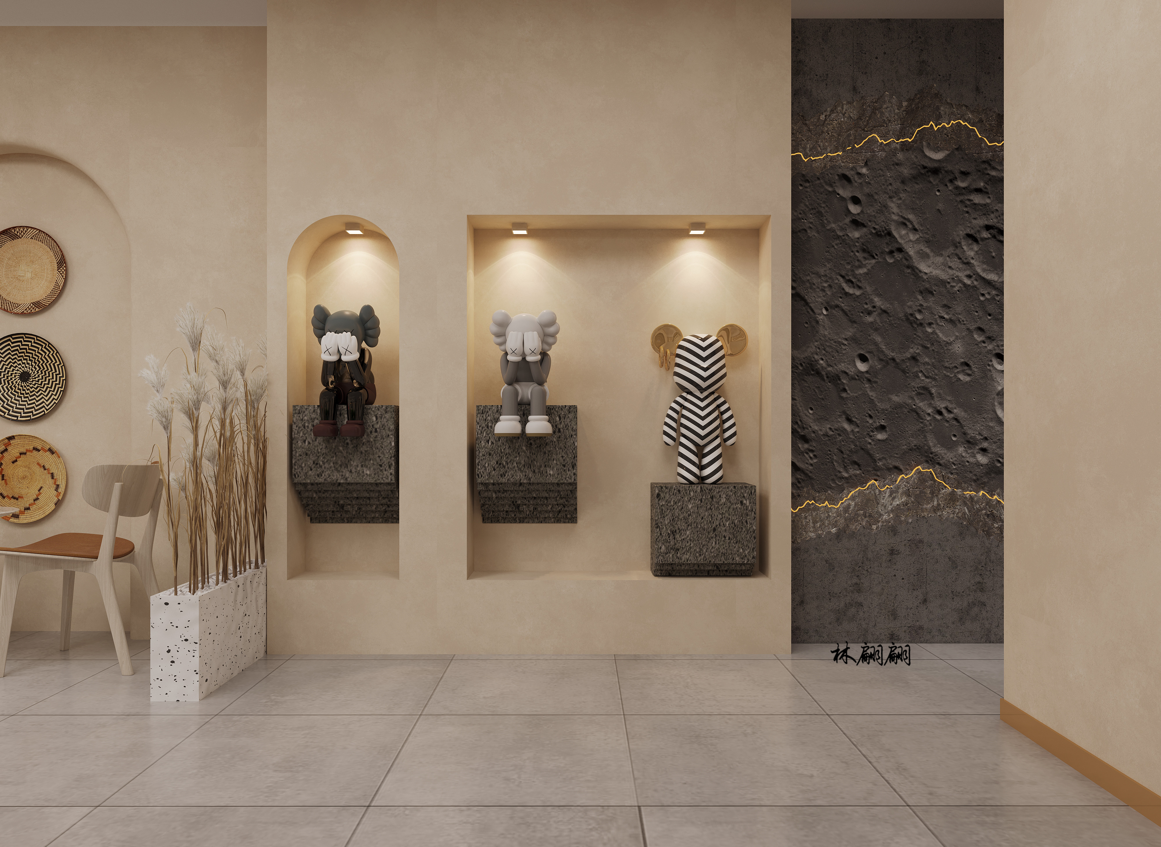 轻奢西餐厅设计|陷落于美好浪漫-7