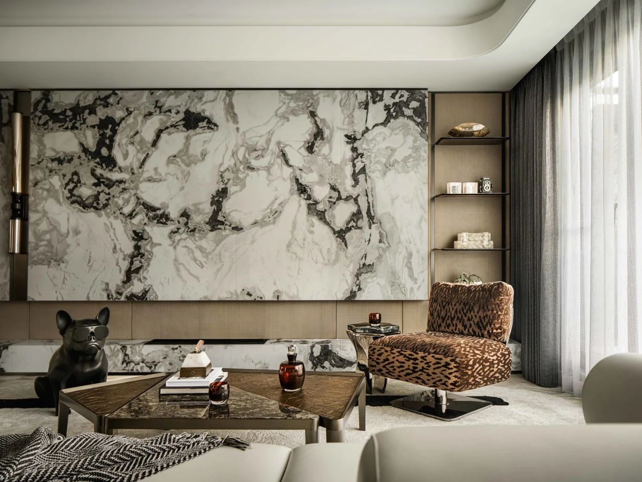 中海·峯境叁號院丨中国郑州丨DAS大森设计-61