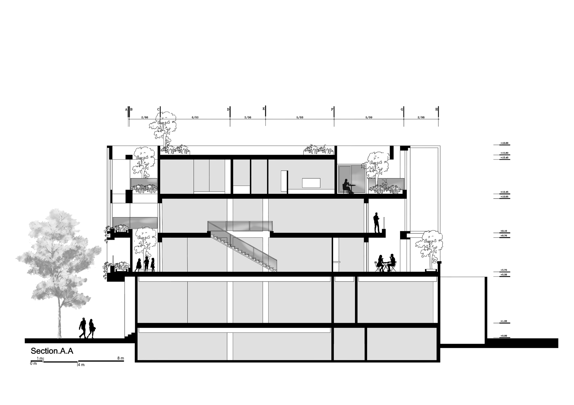 邦拉德住宅丨伊朗丨Mohat Office-44