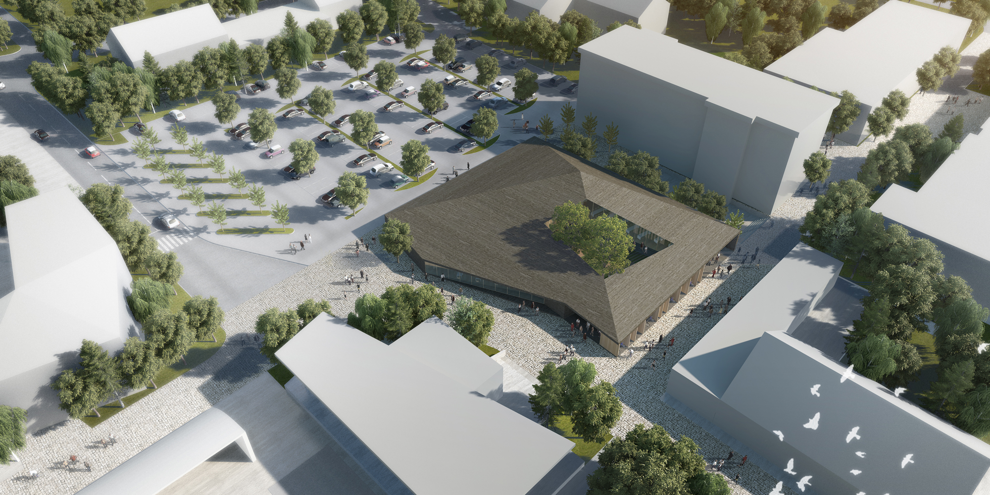 布鲁尼科学校食堂-0