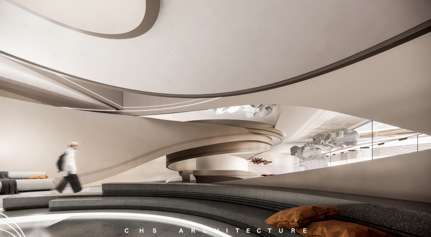 走舸·烟桥旅游体验中心建筑方案设计丨CHS ARCHITECTURE-25