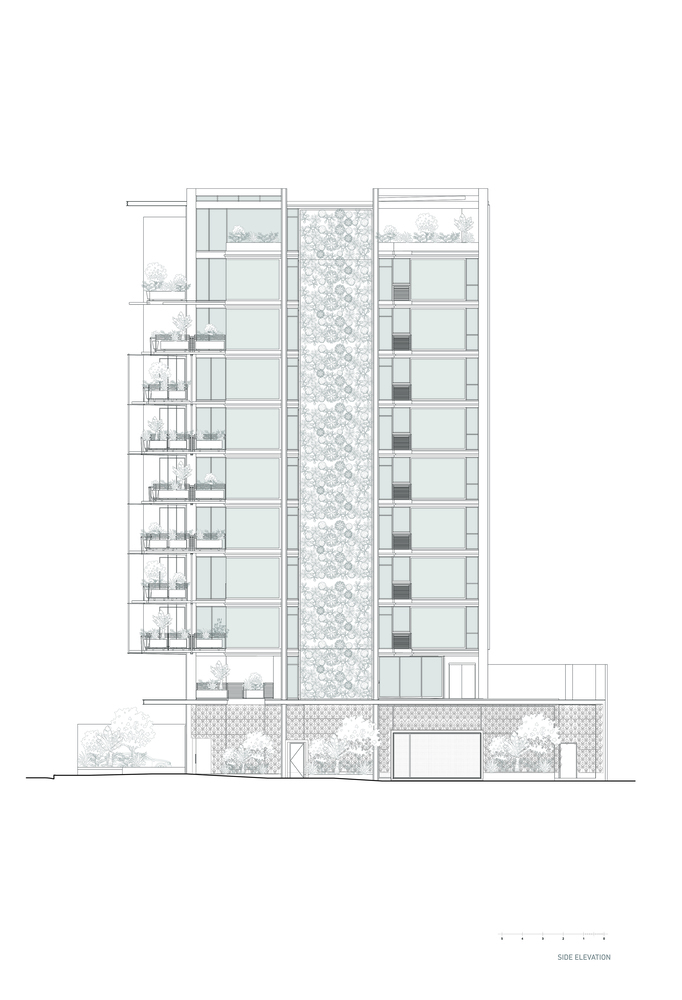垂直绿洲 · 哥斯达黎加 San José 的 Gardenia 公寓丨Studio Saxe-55