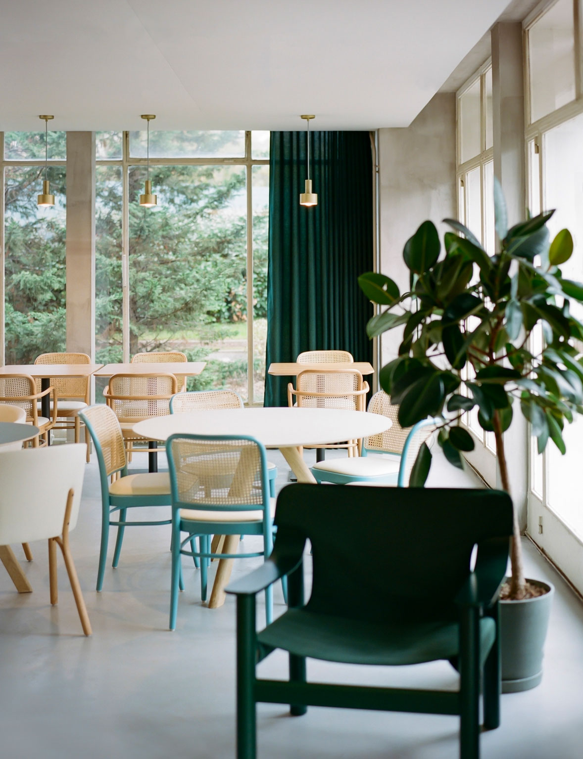 Tennis Club de Paris  俱乐部餐厅翻新项目丨法国巴黎丨Studio Vincent Eschalier-16