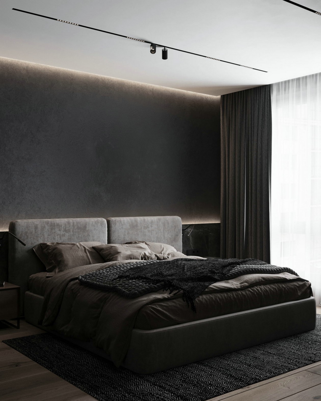 高级黑公寓 丰富极具有质感-20