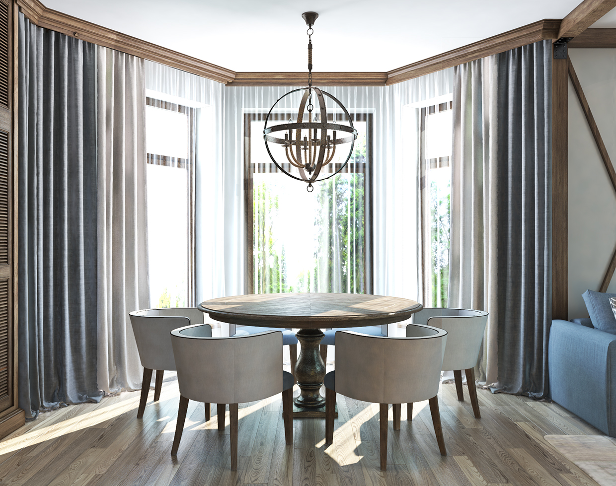 小工作室公寓的简约木质风格装饰设计-11