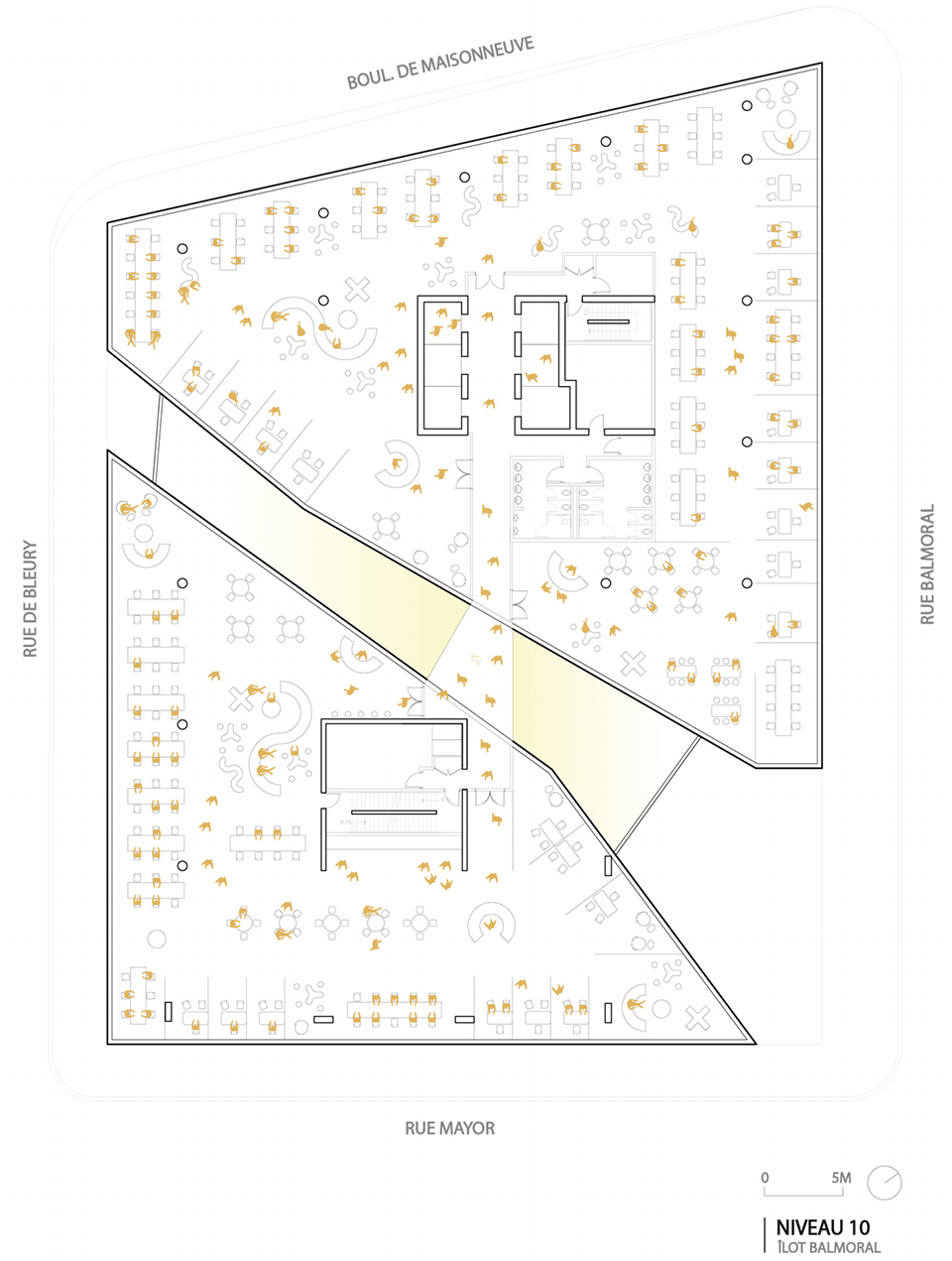 Îlot Balmoral 办公楼丨加拿大蒙特利尔丨Provencher_Roy 事务所-46