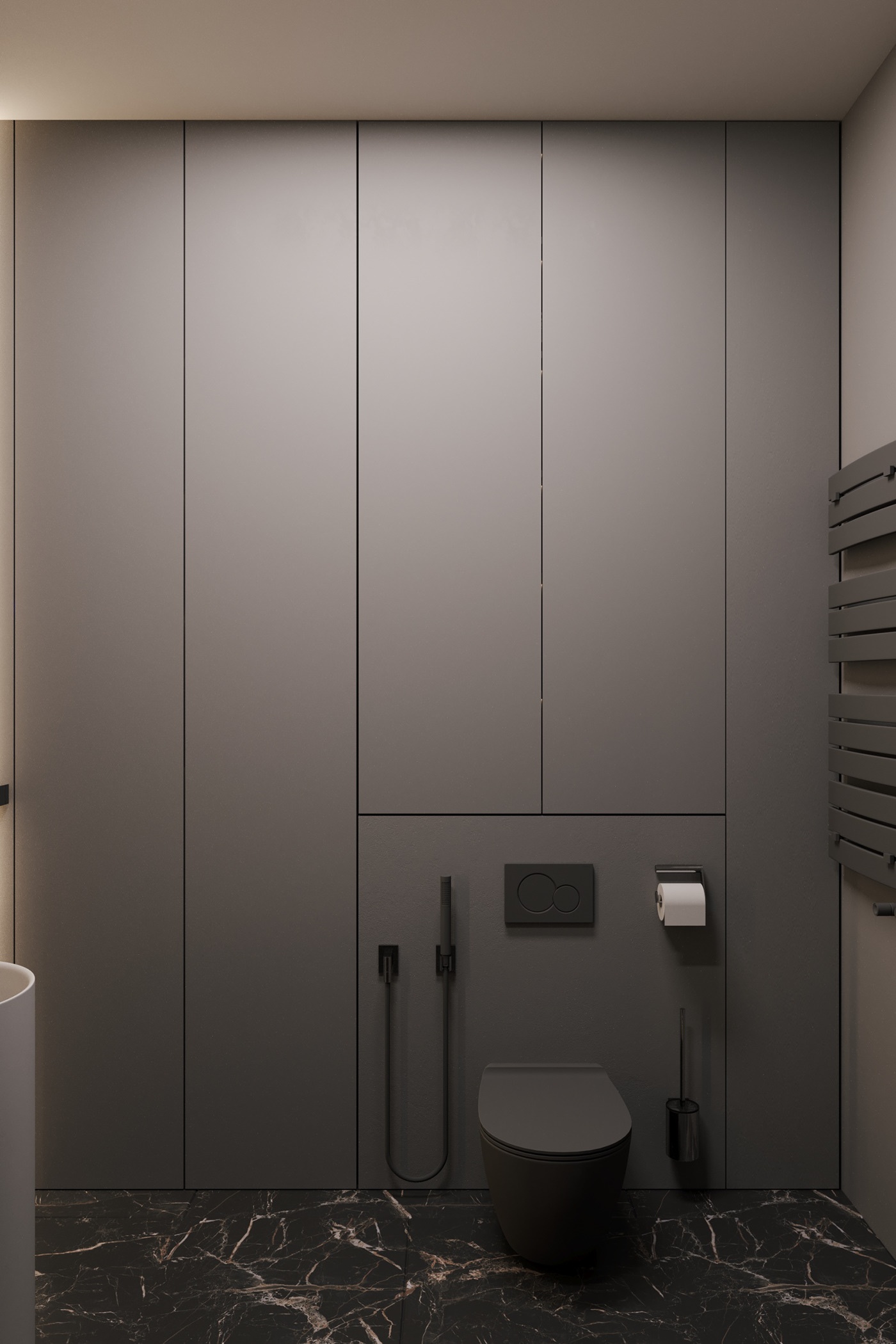 ArtPartner /亚麻+灰褐色的高级空间-24