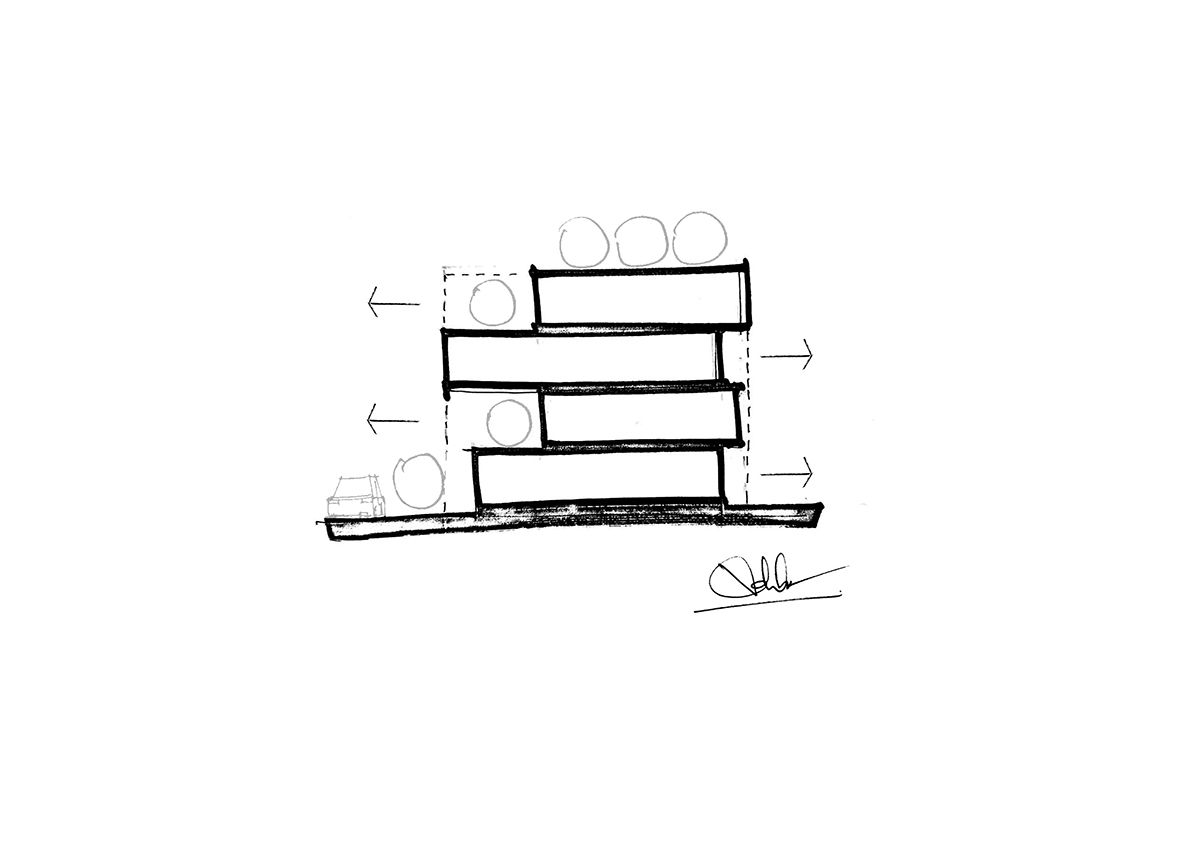 越南海滨四层混凝土住宅-56