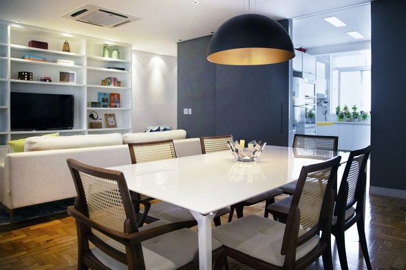 现代公寓装饰设计（含多彩室内创意）丨Carla Dutra-15