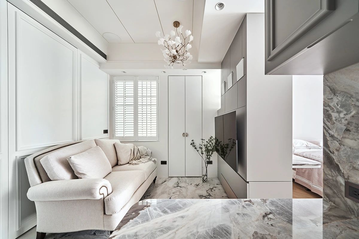 现代法式风格独居女孩的家-2