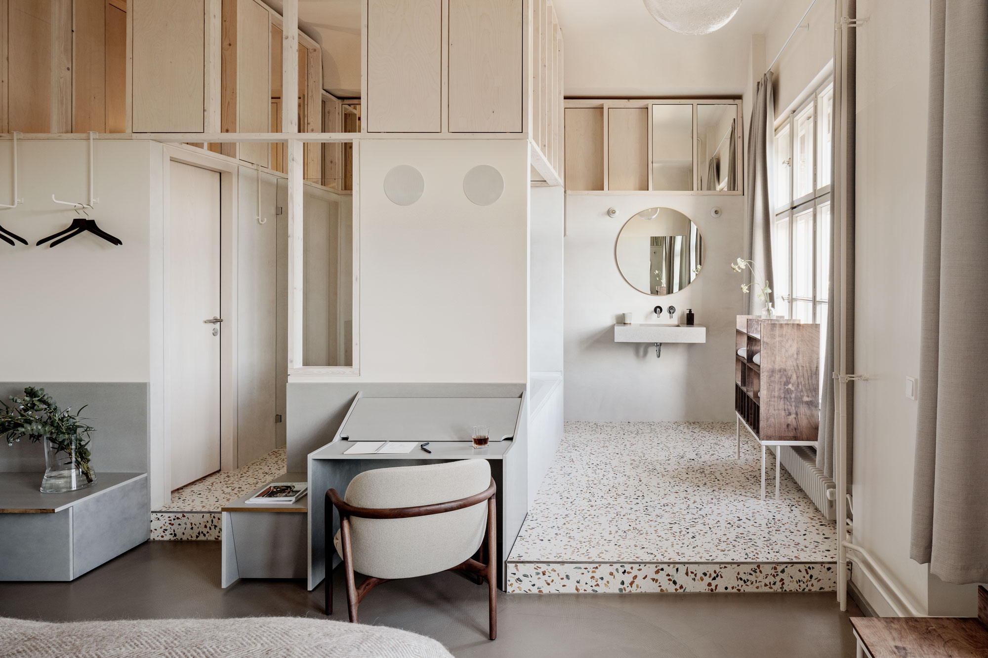 德国蜜歇贝格酒店翻新(Jonathan Tuckey Design)设计。-2