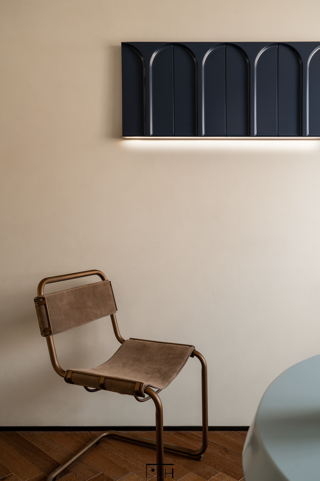 曲线与线的完美交融 · 浙江诸暨御江湾家装设计丨中国浙江丨栗禾设计-58