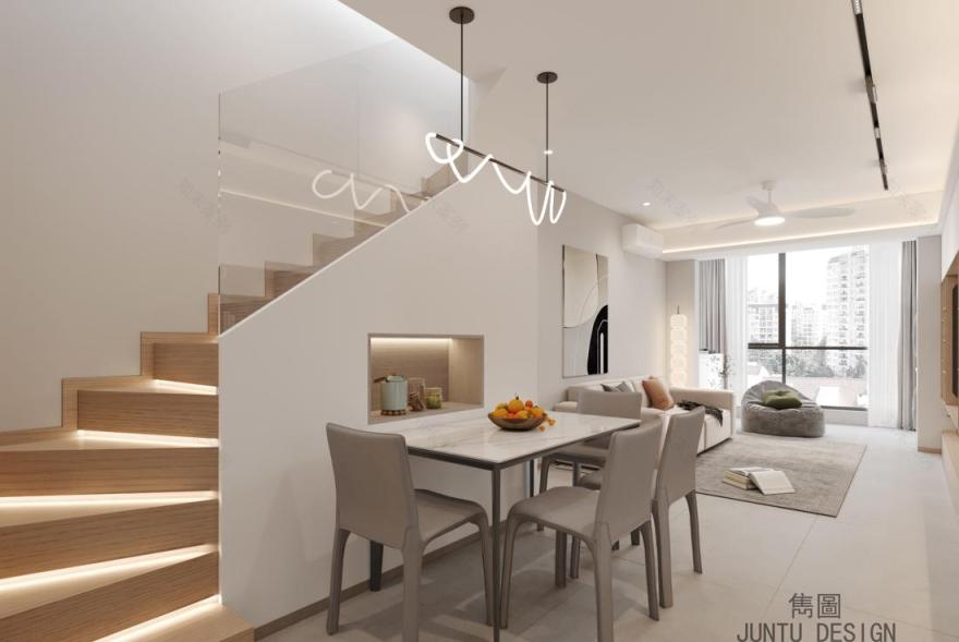 138㎡现代简约旧改广州白云岭南新世界丨中国广州-23