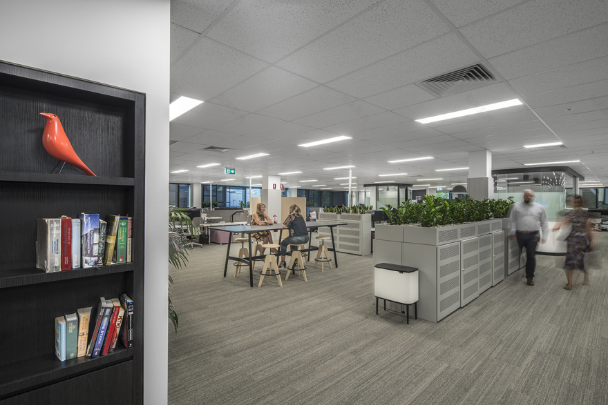 温馨居家风格,突显曲线与自然元素,打造协作办公空间-25