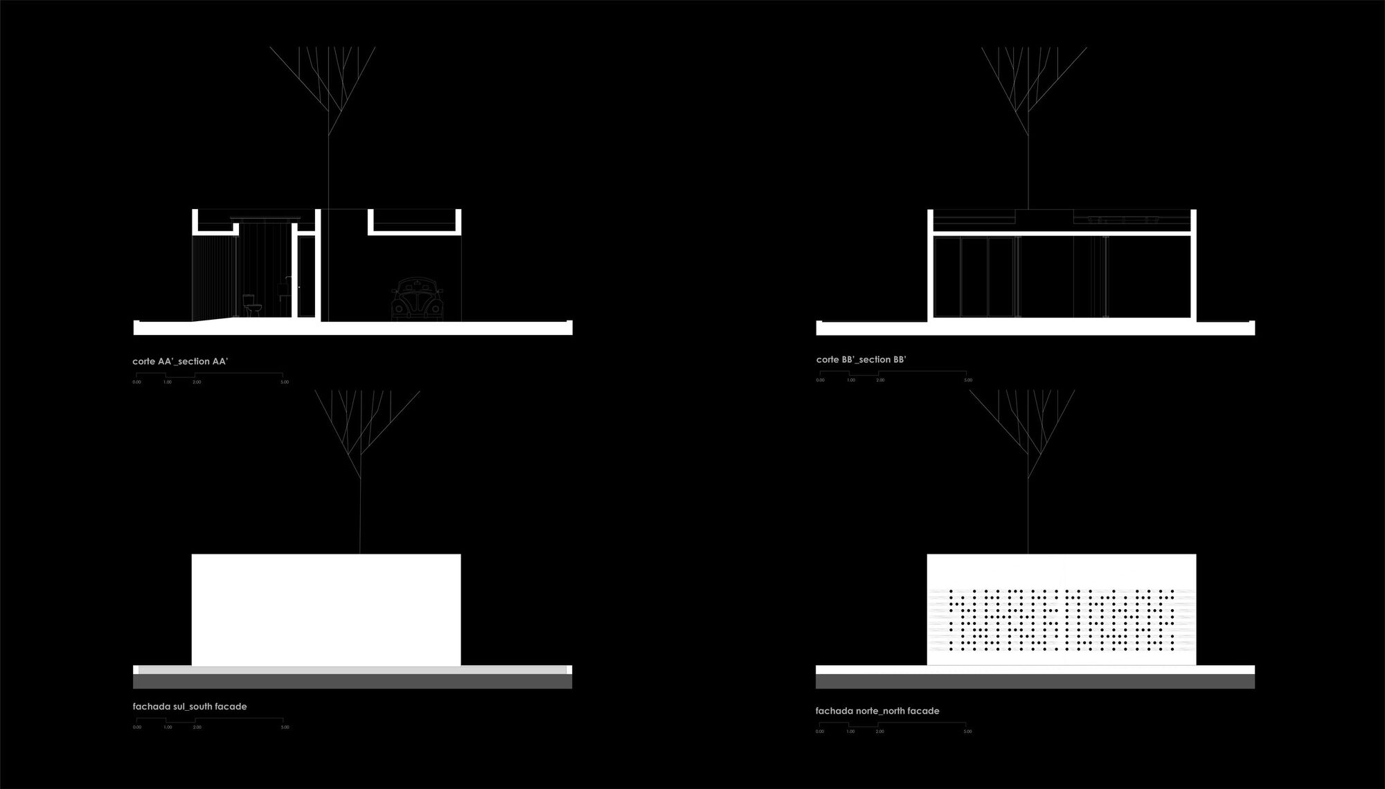 白宫（注：在葡萄牙语等语言中，Casa Branca字面意思是白色的房子，常用来指美国白宫） 丨巴西丨NEBR arquitetura-52