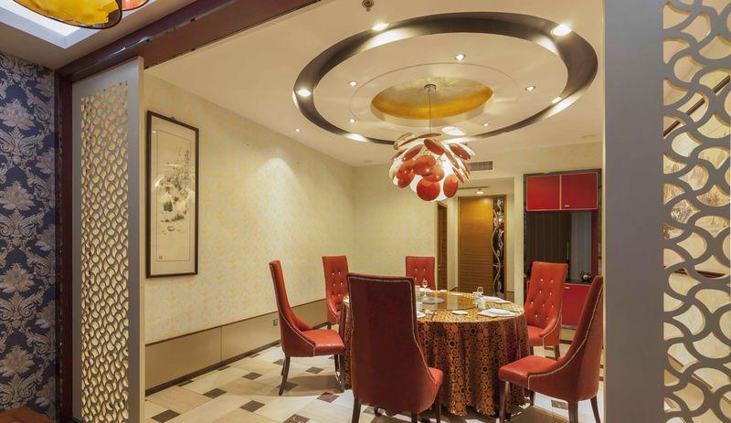 济南瀛台国际大酒店——现代简约的人文餐饮空间-20