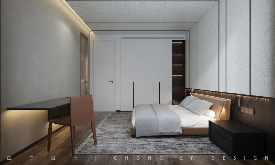 中骏柏景湾现代雅奢家居设计丨中国济南丨虫二设计-73