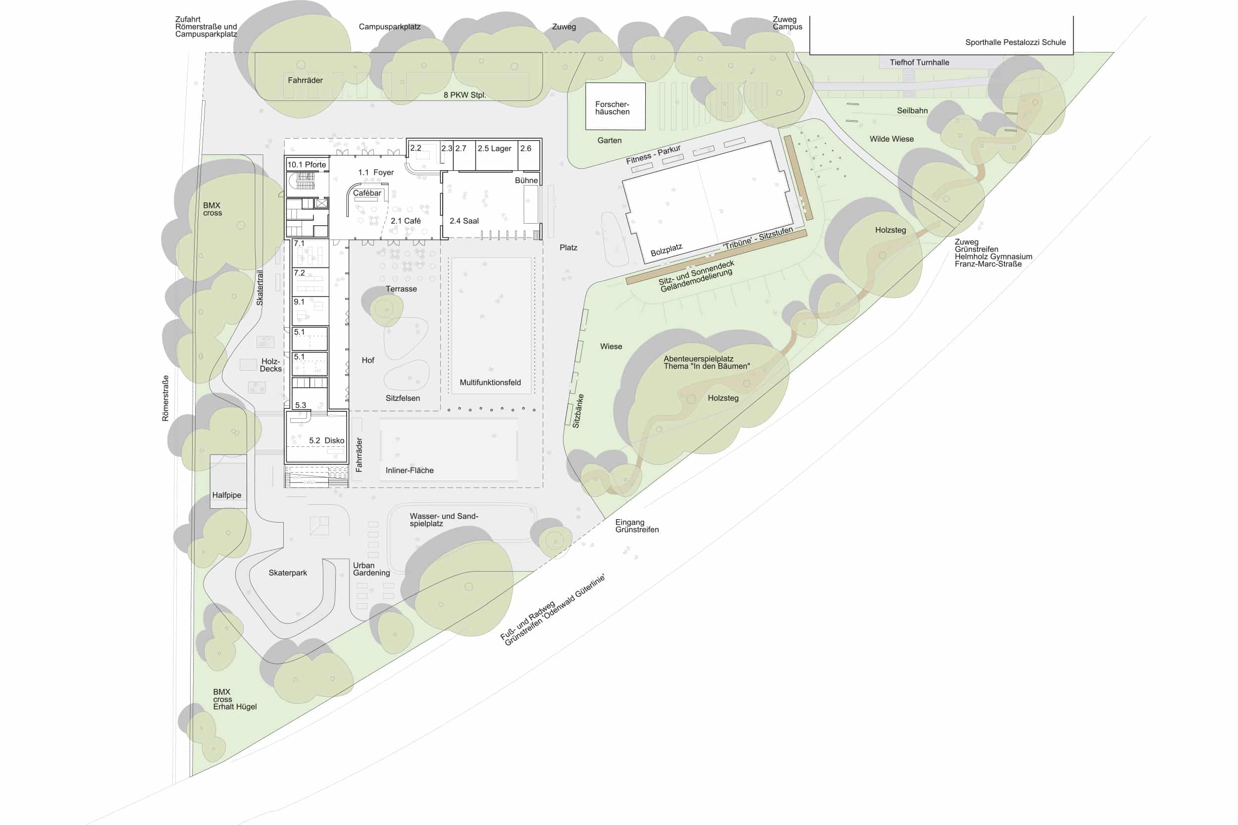 Haus der Jugend Heidelberg（海德堡青年之家）丨KÖLLING ARCHITEKTEN BDA-24