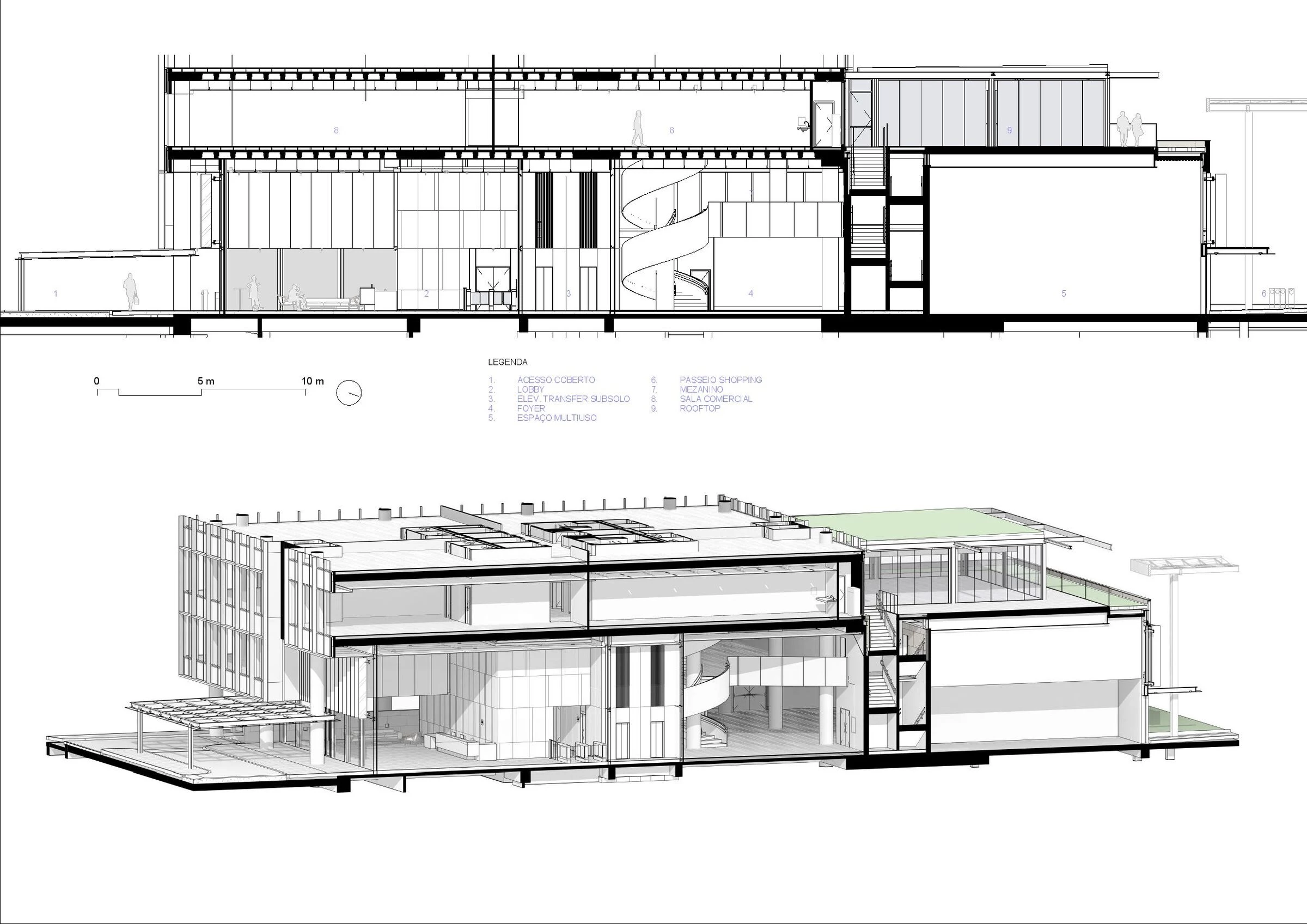 Sky Galleria 商业办公与服务大楼丨巴西丨ACIA Arquitetos-80