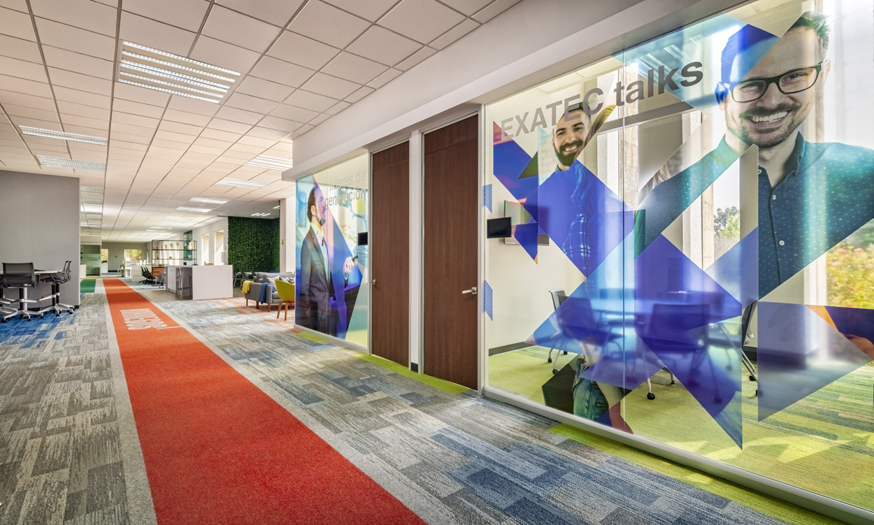 墨西哥 TEC 科技大楼 | 温暖有趣的办公学习空间-9