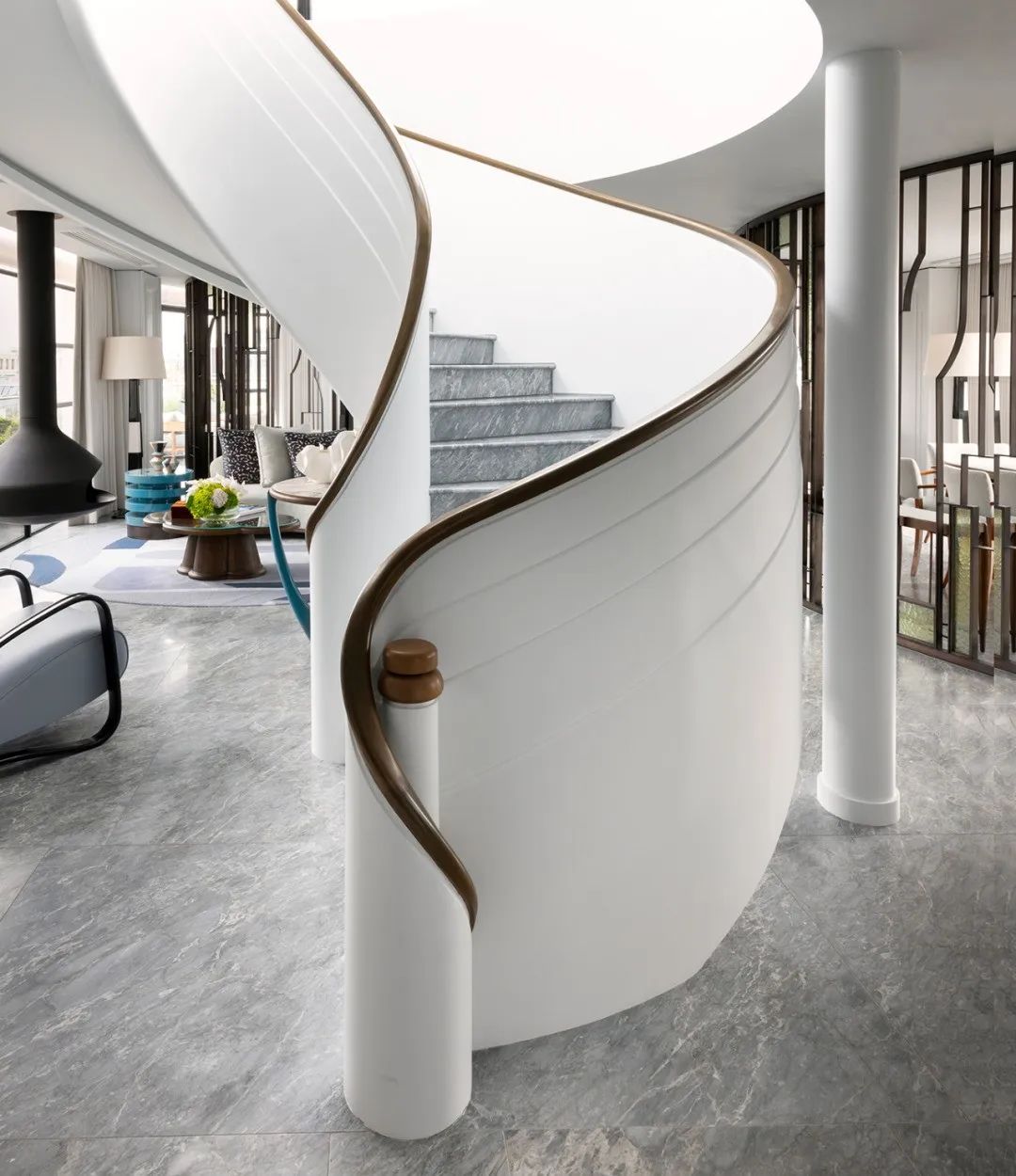 伦敦传奇酒店 Claridge’s 顶层套房设计丨英国伦敦丨André Fu 傅厚民-18