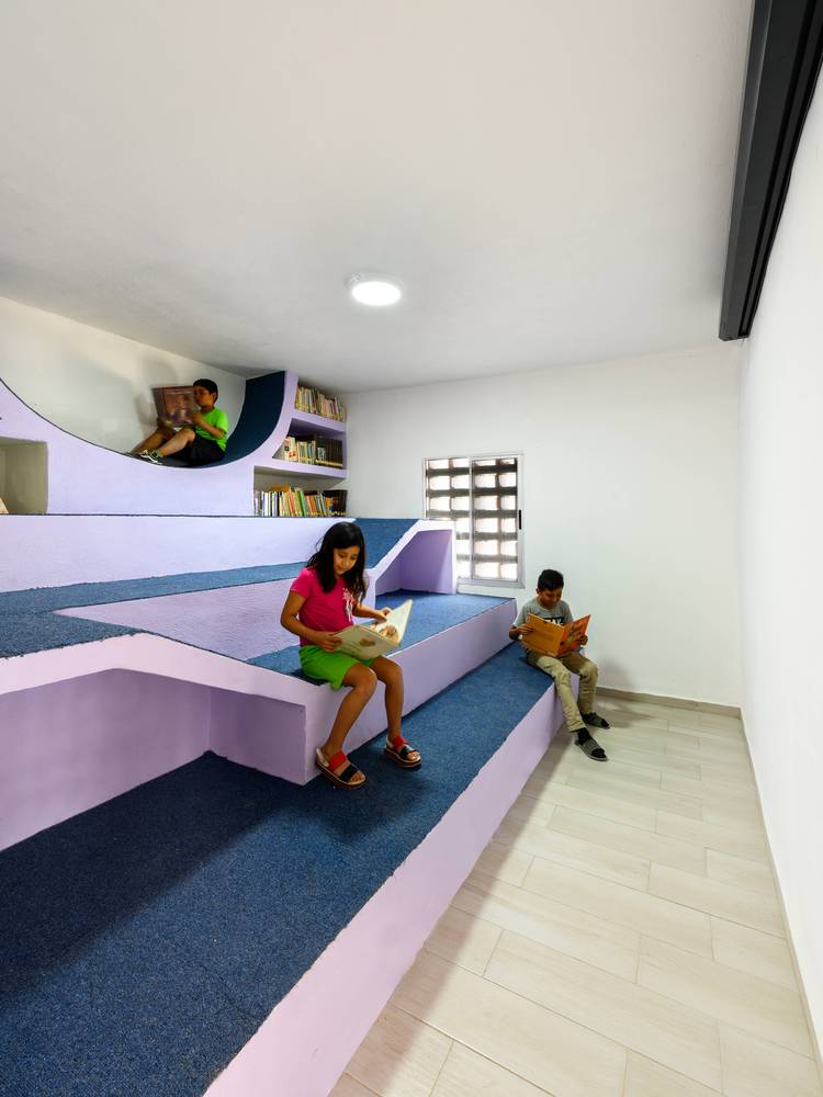 墨西哥社区图书馆改造丨Proyecto Reacciona A.C-23