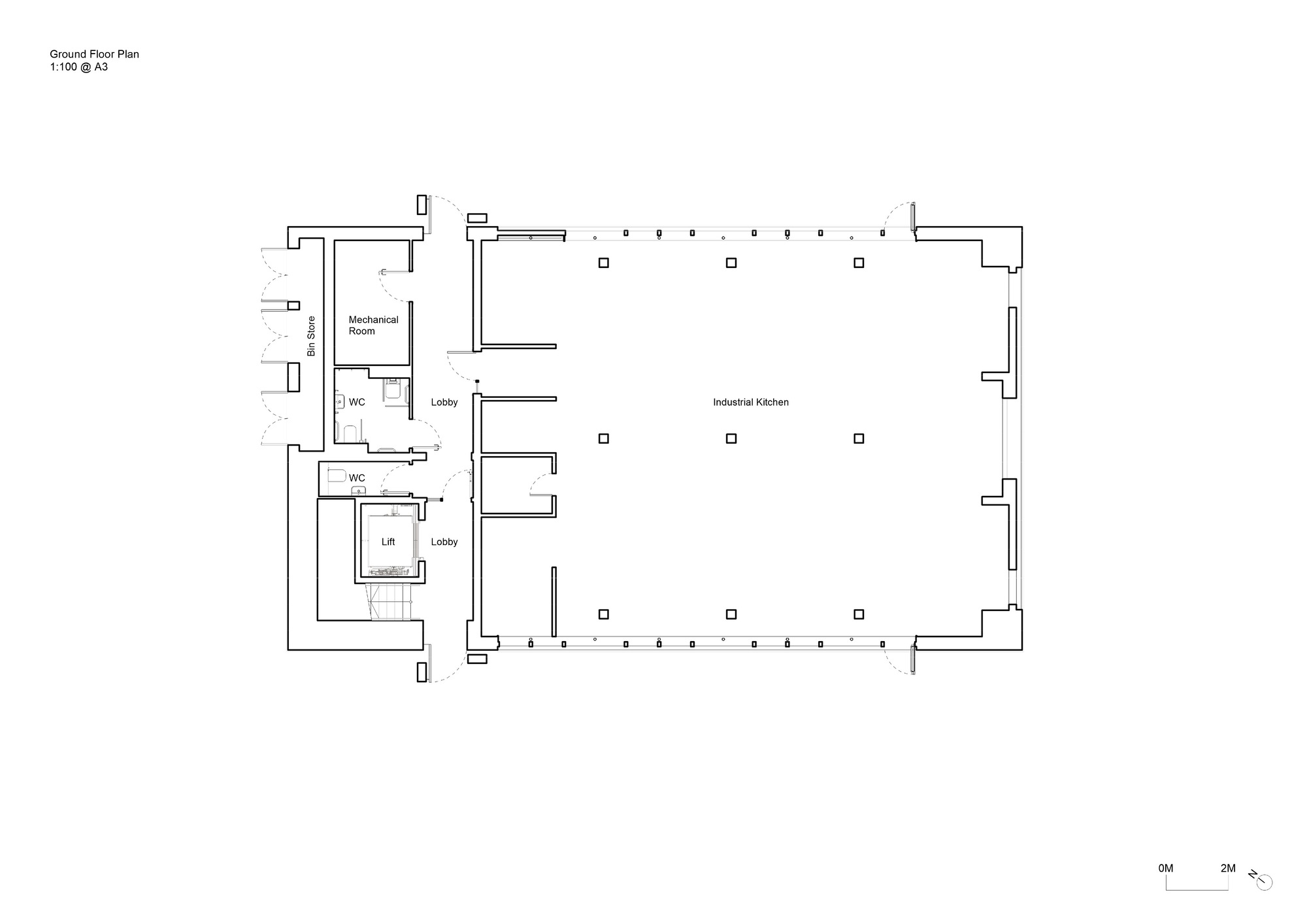 金字形神塔和菱形建筑丨英国伦敦丨Mole Architects-28