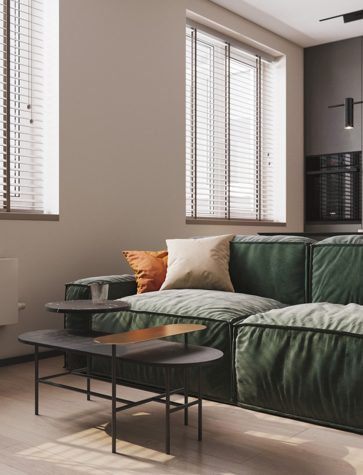 绿色+灰色 简约又清新-7