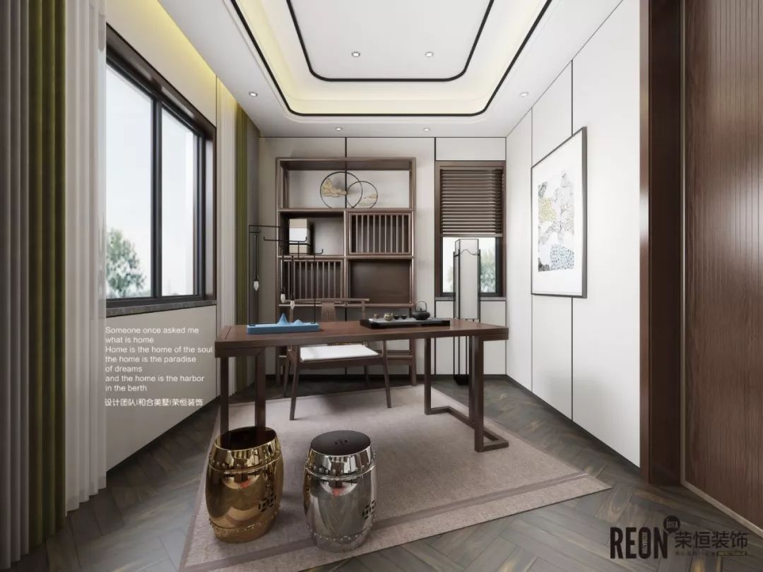 新中式风格家居设计，传统与时尚的完美融合-88