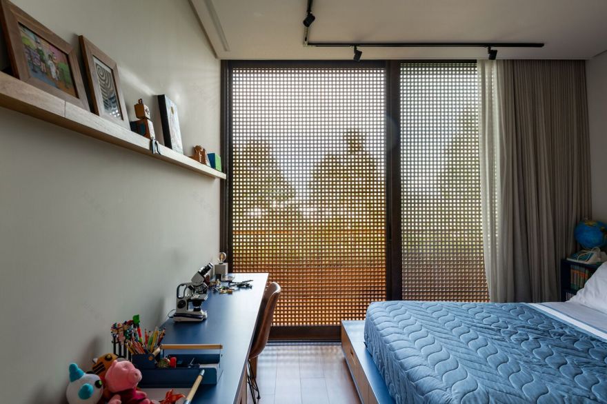 绿意盎然与自然共生的巴西家庭住宅丨巴西圣保罗-45