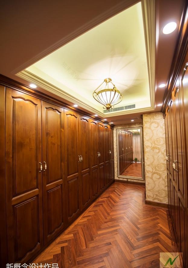 洛杉矶美式别墅的精致护墙板设计-12