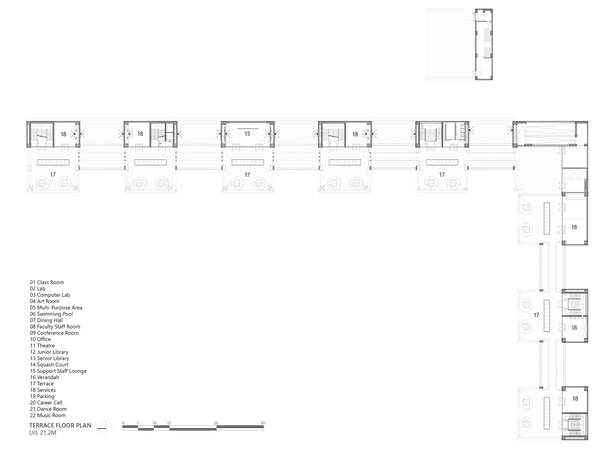 希夫·纳达尔学校丨印度丨Stephane Paumier Architects-44