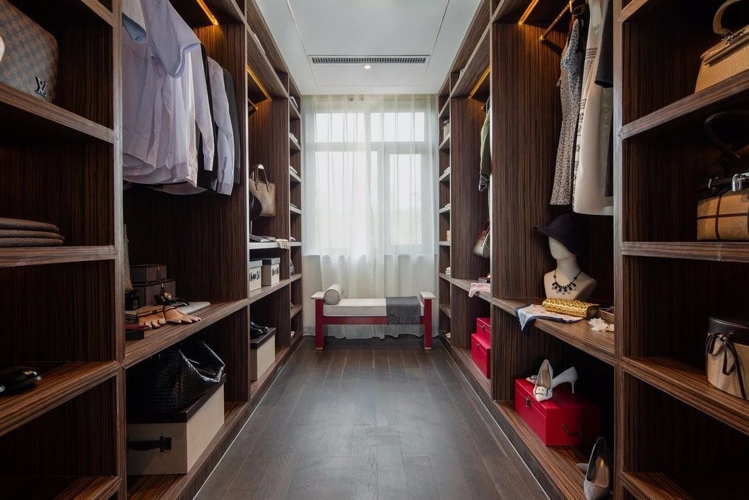 【元禾大千软装新作】220㎡“中国红”东方摩登别墅样板间设计方案-33