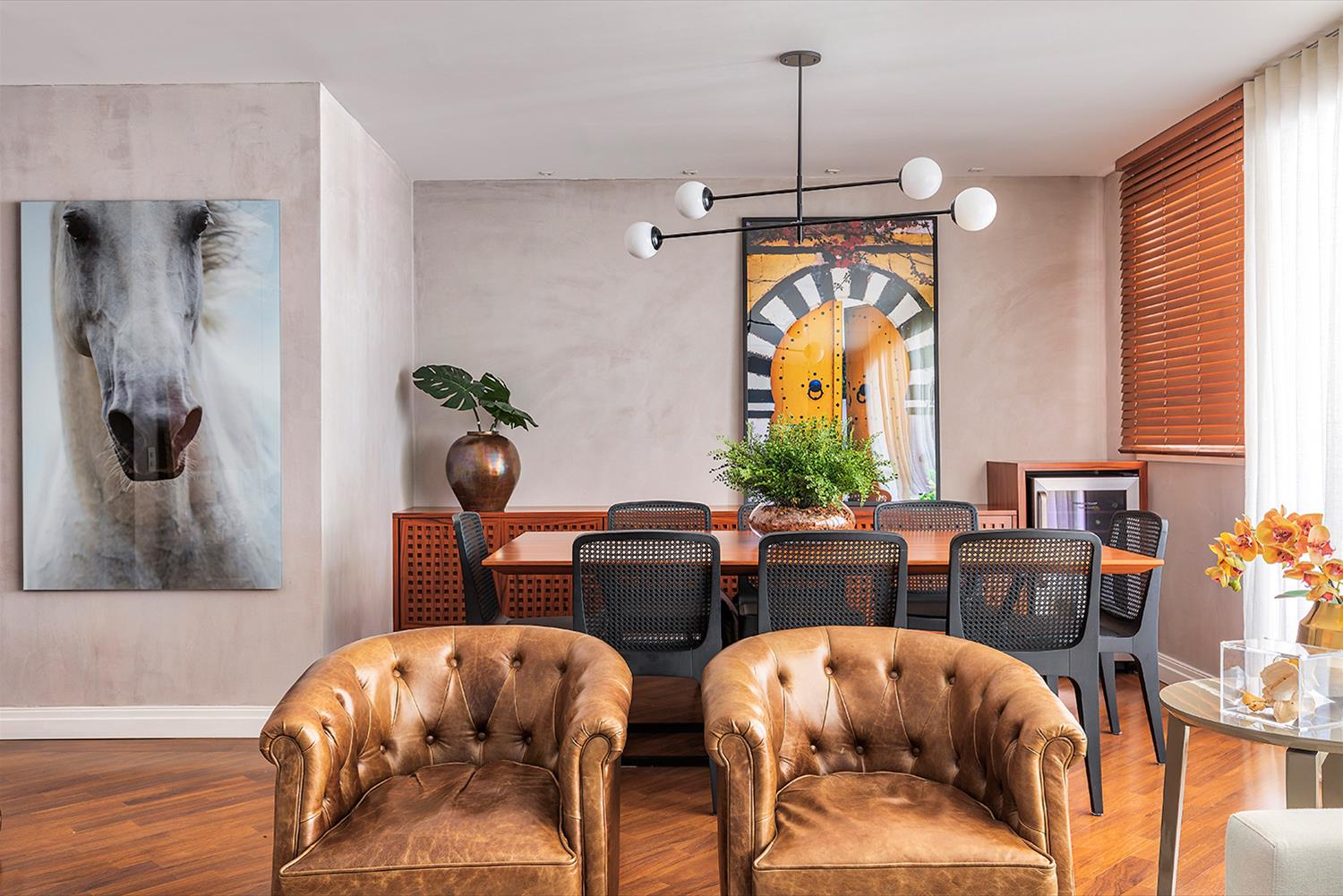 巴西 SP 公寓 | 极简与自然的完美结合-5