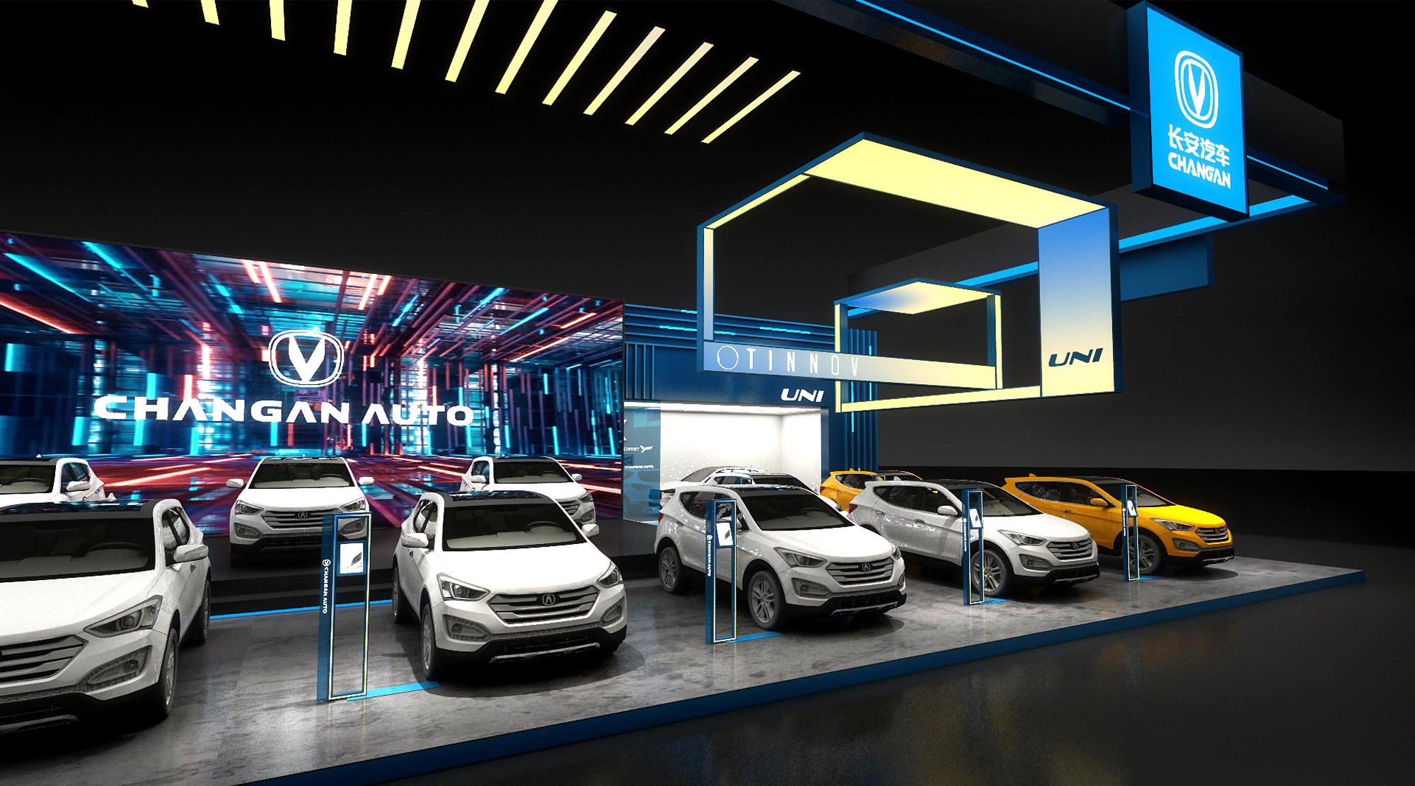 2019 长安巡展 蓝色电光-7