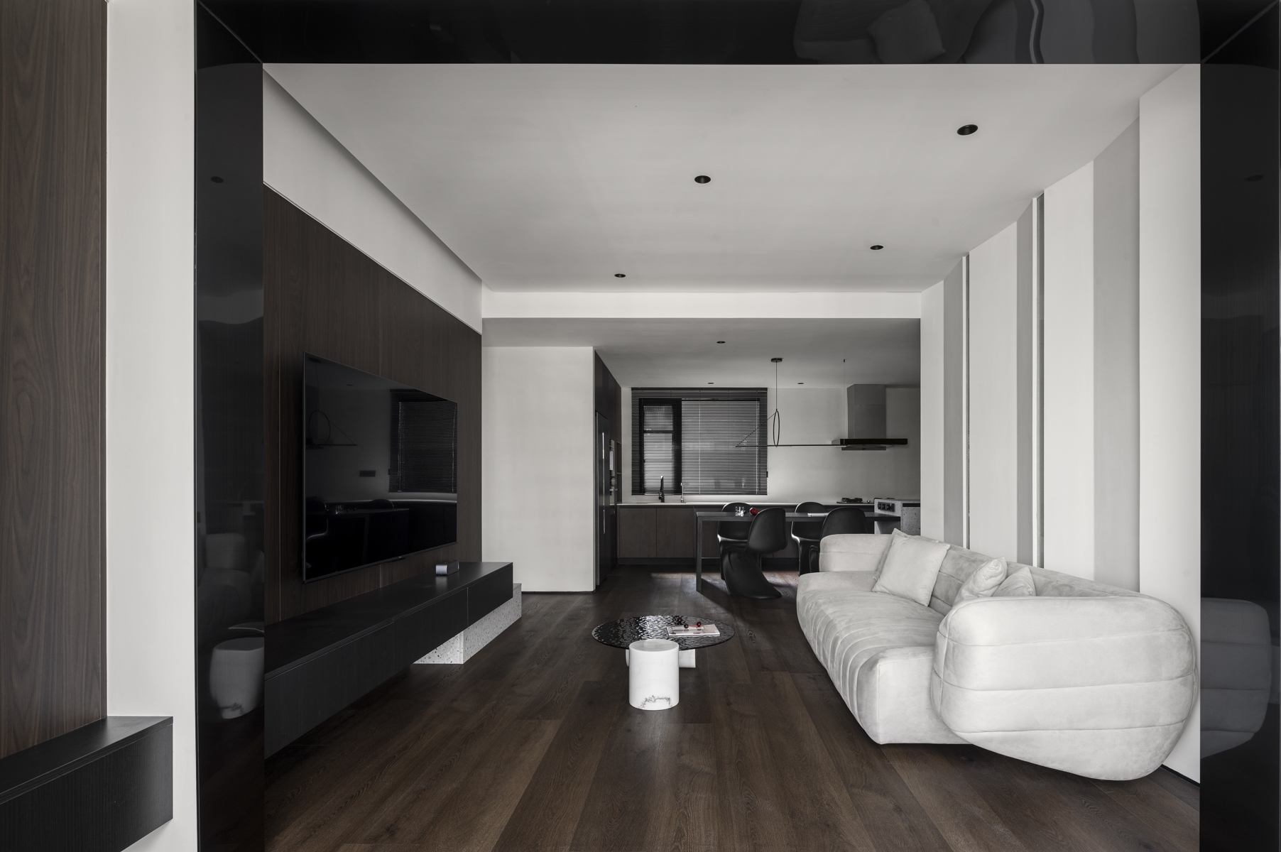 富有质感的暗调家居丨宏福樘-7