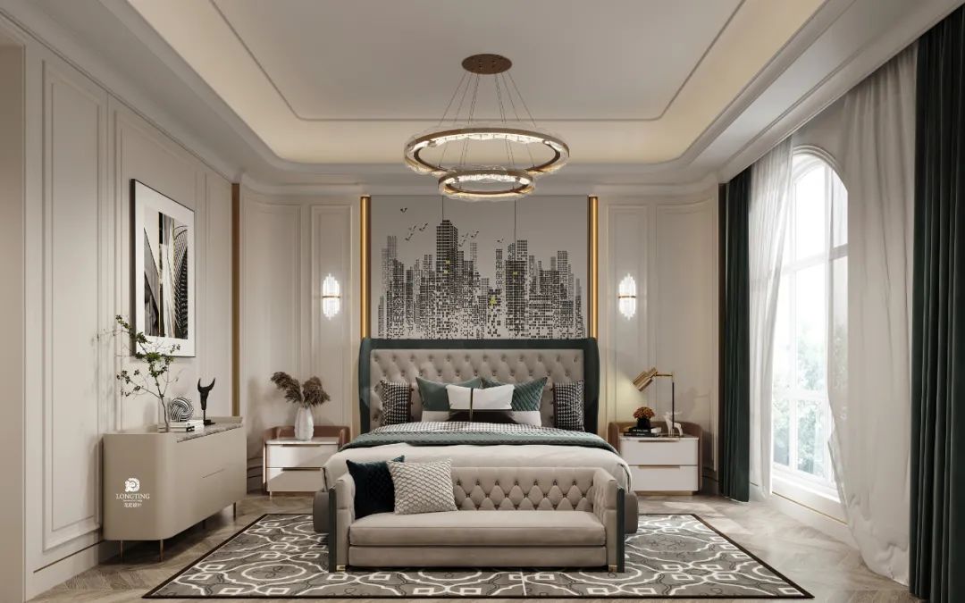 天澜湾现代轻奢艺术空间丨龙庭设计-54