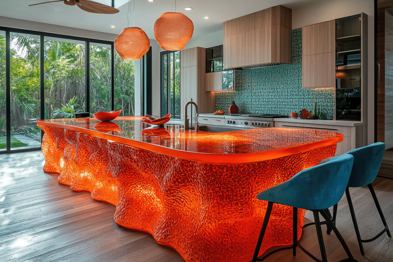 Extraordinary Bespoke Kitchen Islands by AICI-81