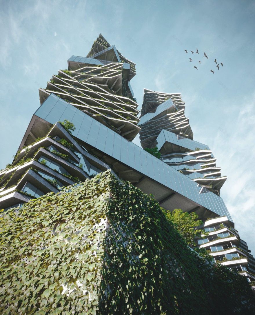 新加坡“层级塔楼” | 共享生活的新模式-5