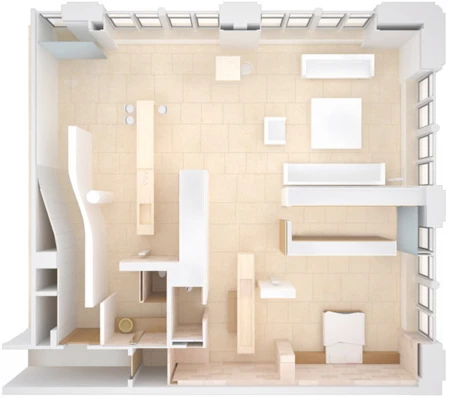 坎耶·韦斯特阁楼丨美国曼哈顿丨克劳迪奥建筑事务所-66