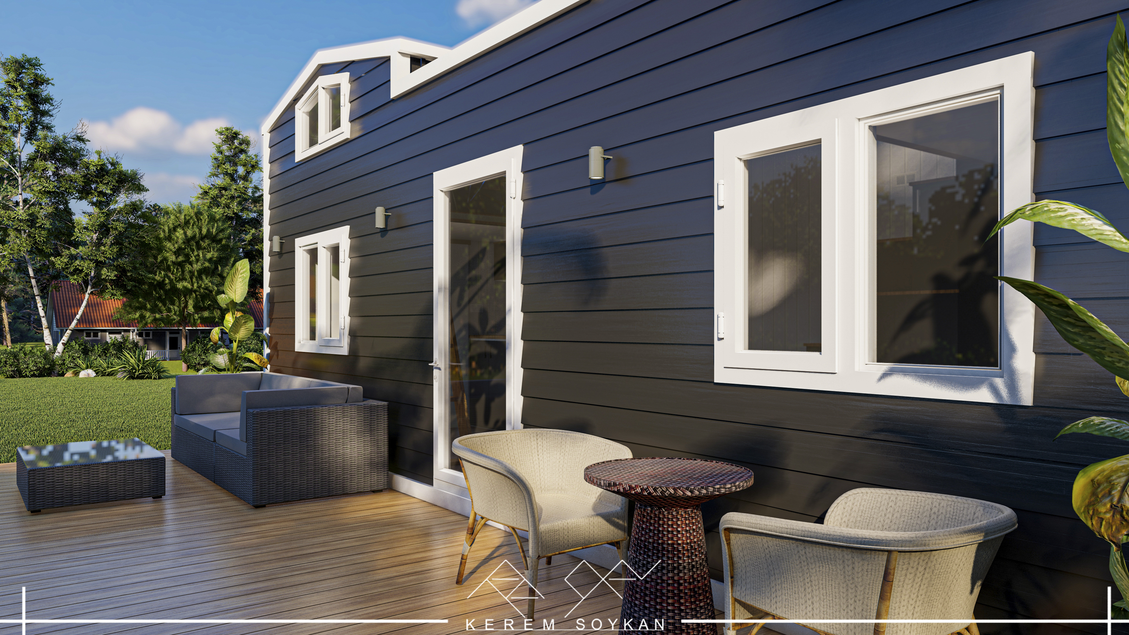 AYD Tiny House TYH 8000 3D Model-4