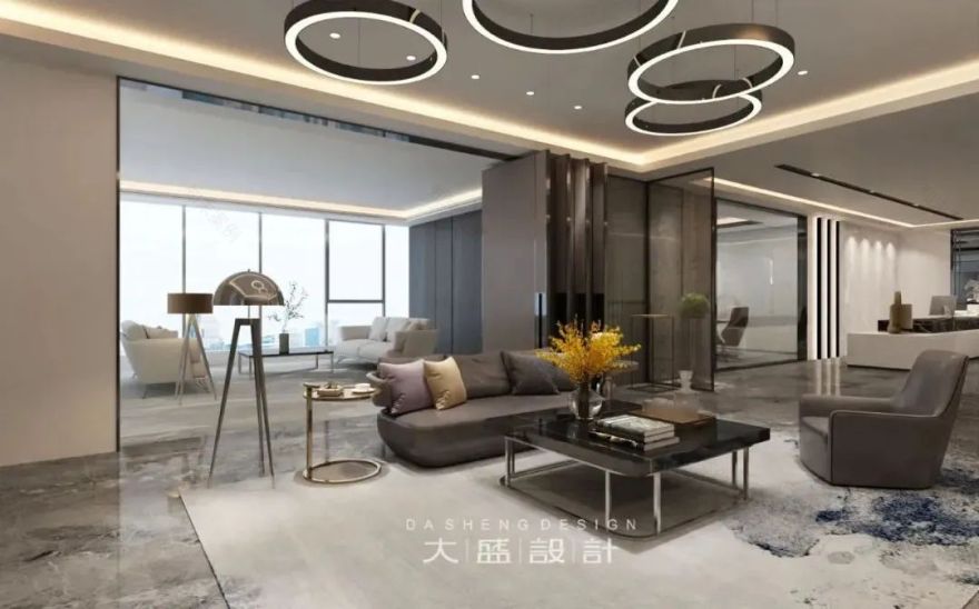大盛设计 · 东方意蕴与现代办公美学的融合丨中国南宁丨大盛设计事务所-9