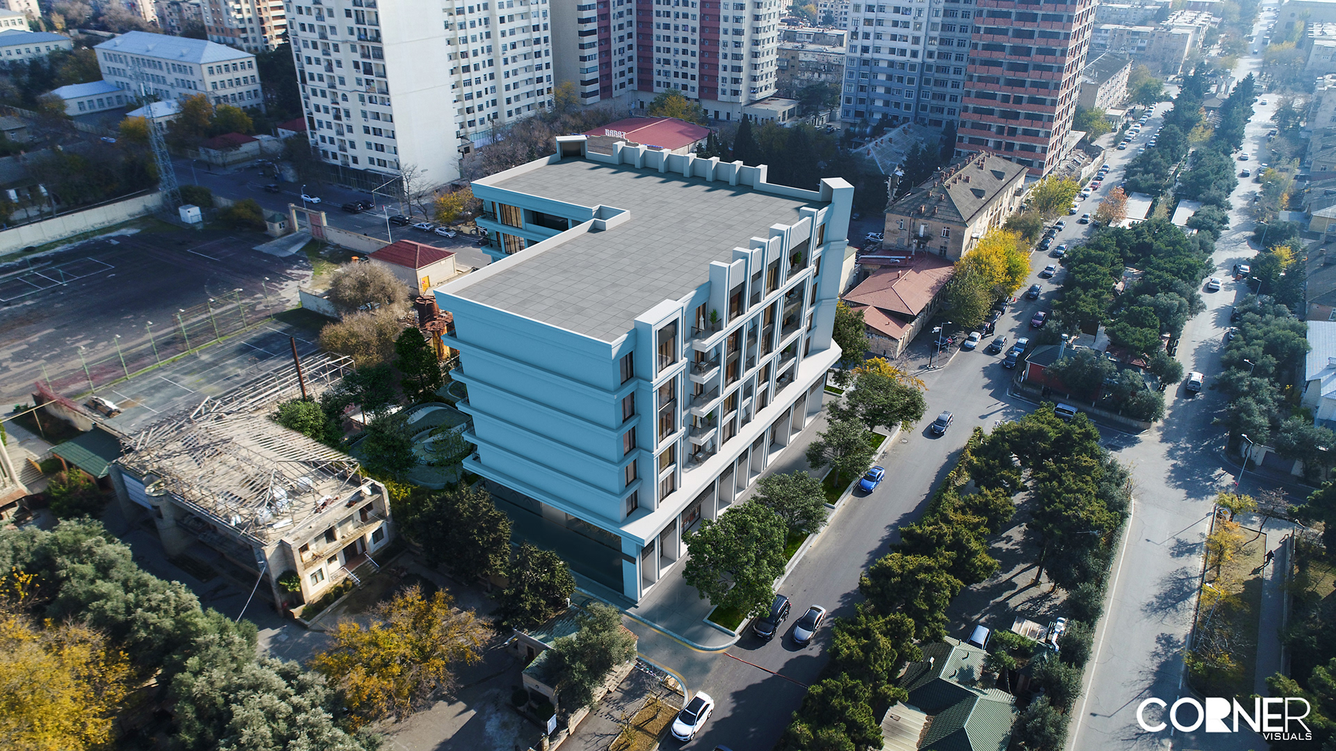 帕克·内夫奇拉尔住宅丨阿塞拜疆丨Araz Hatamov-10