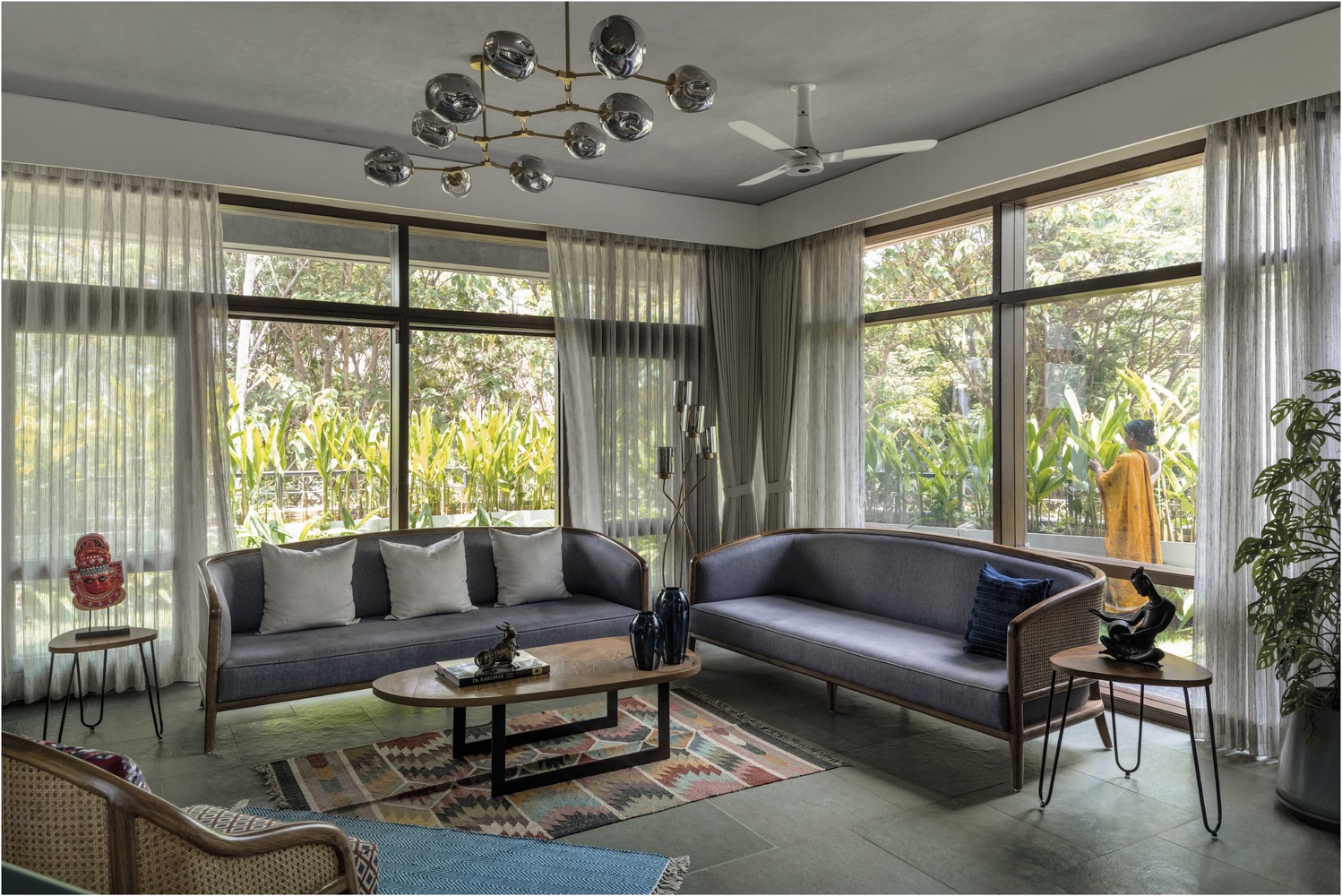 绿意盎然的北班加尔住宅丨Funktion Design-31