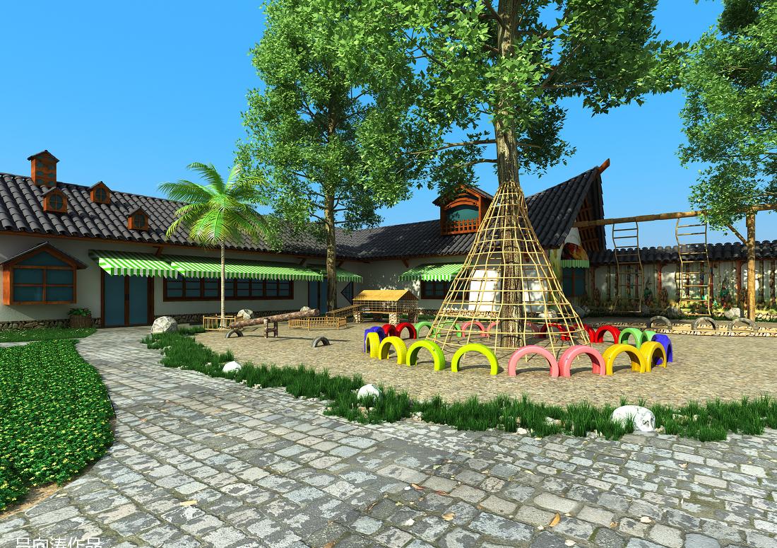 
农家乐 生态餐厅外观 -4